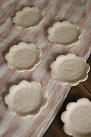 Platos de pan galleta